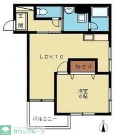 メゾンあさよしの物件間取画像